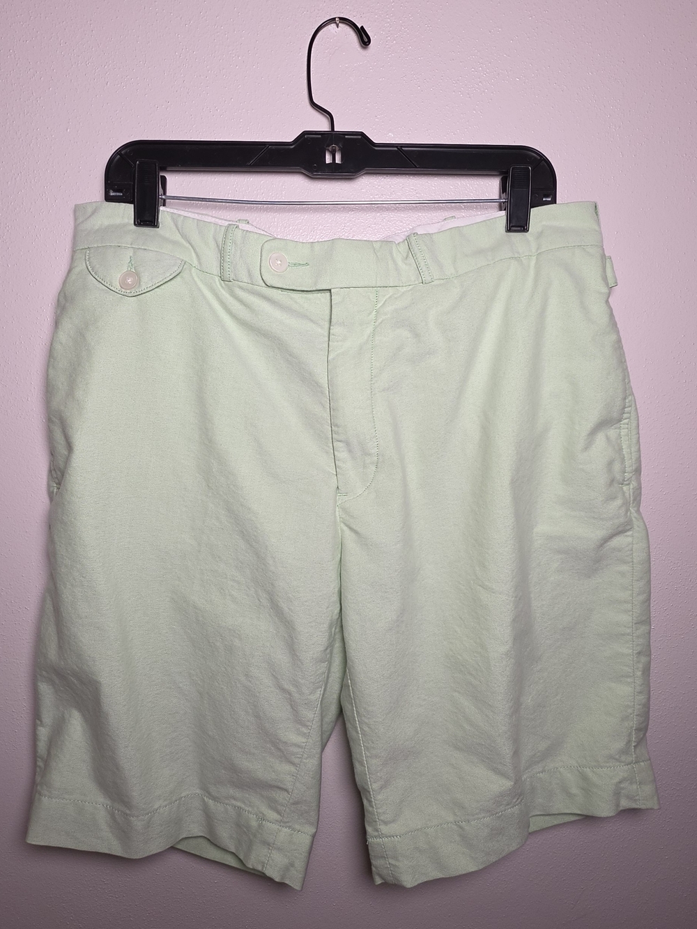 Polo by Ralph Lauren Mint Green Flat Front Shorts